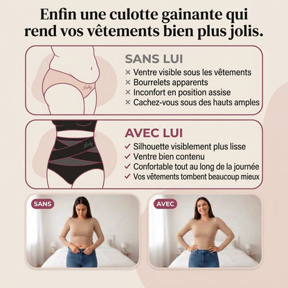 Culotte Gainante 360° – Ventre Plat