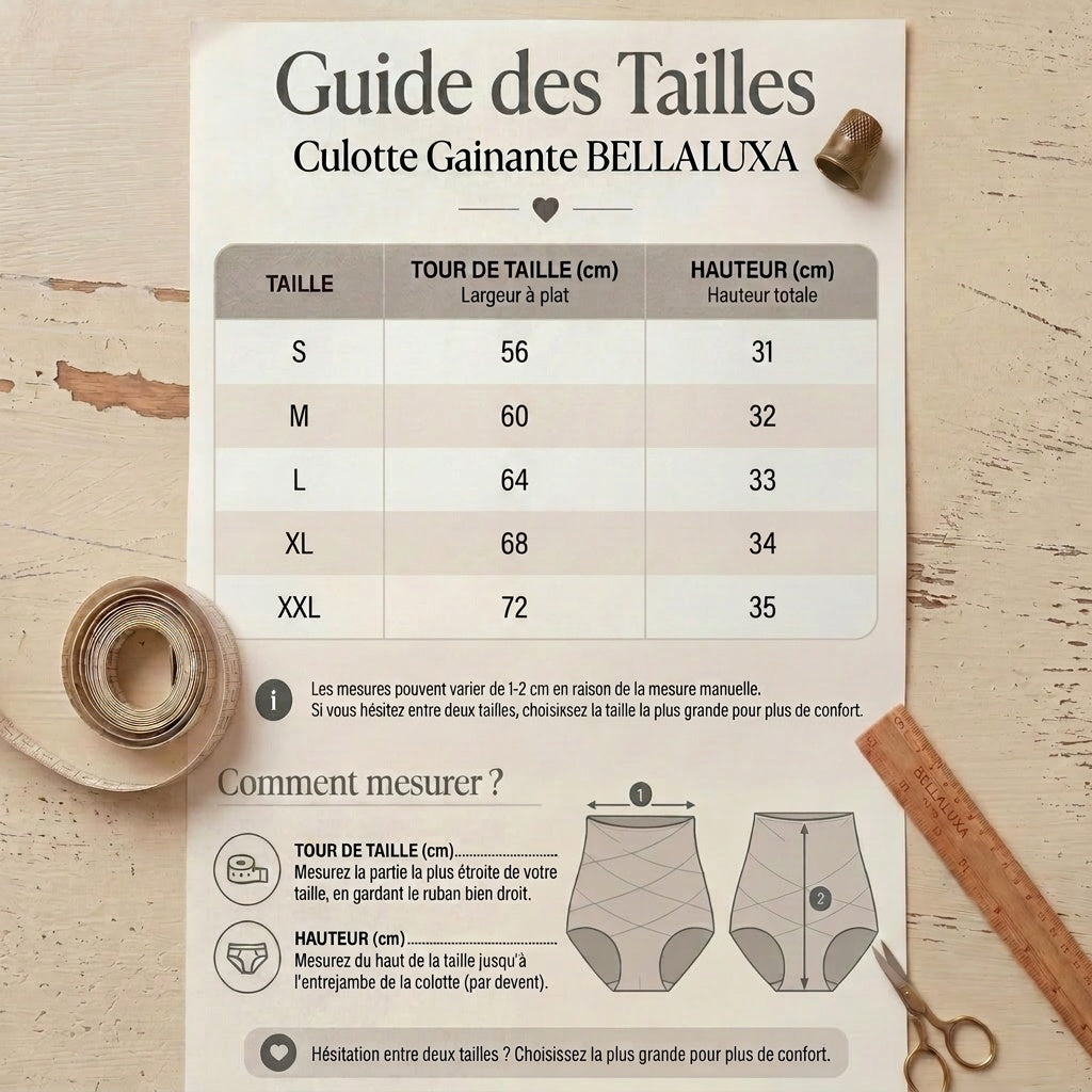 Culotte Gainante 360° – Ventre Plat